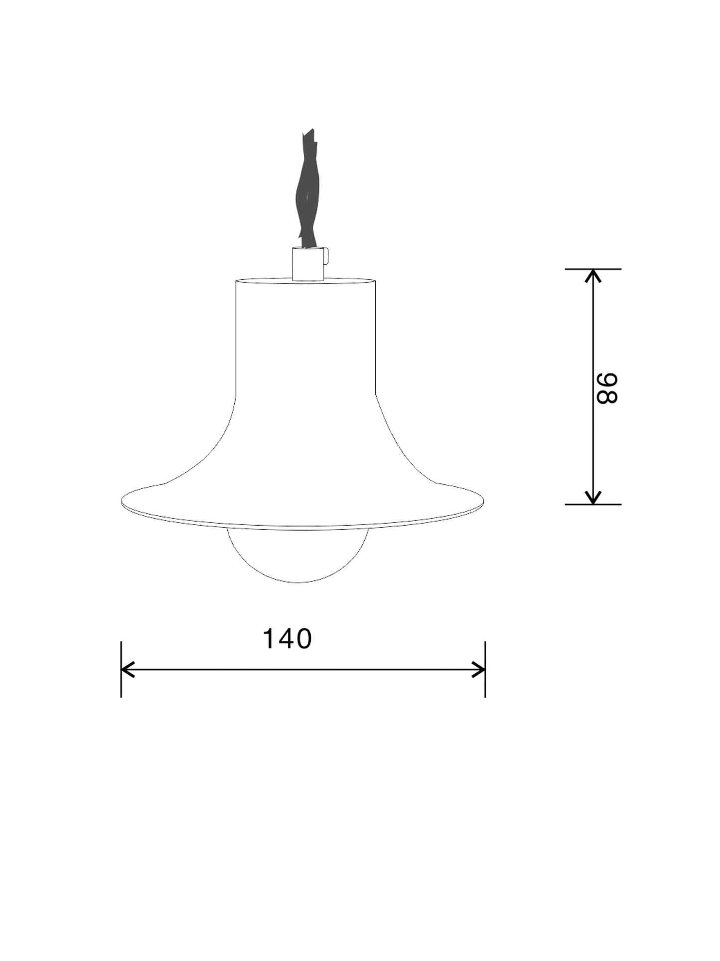 Little Hat Pendant Light