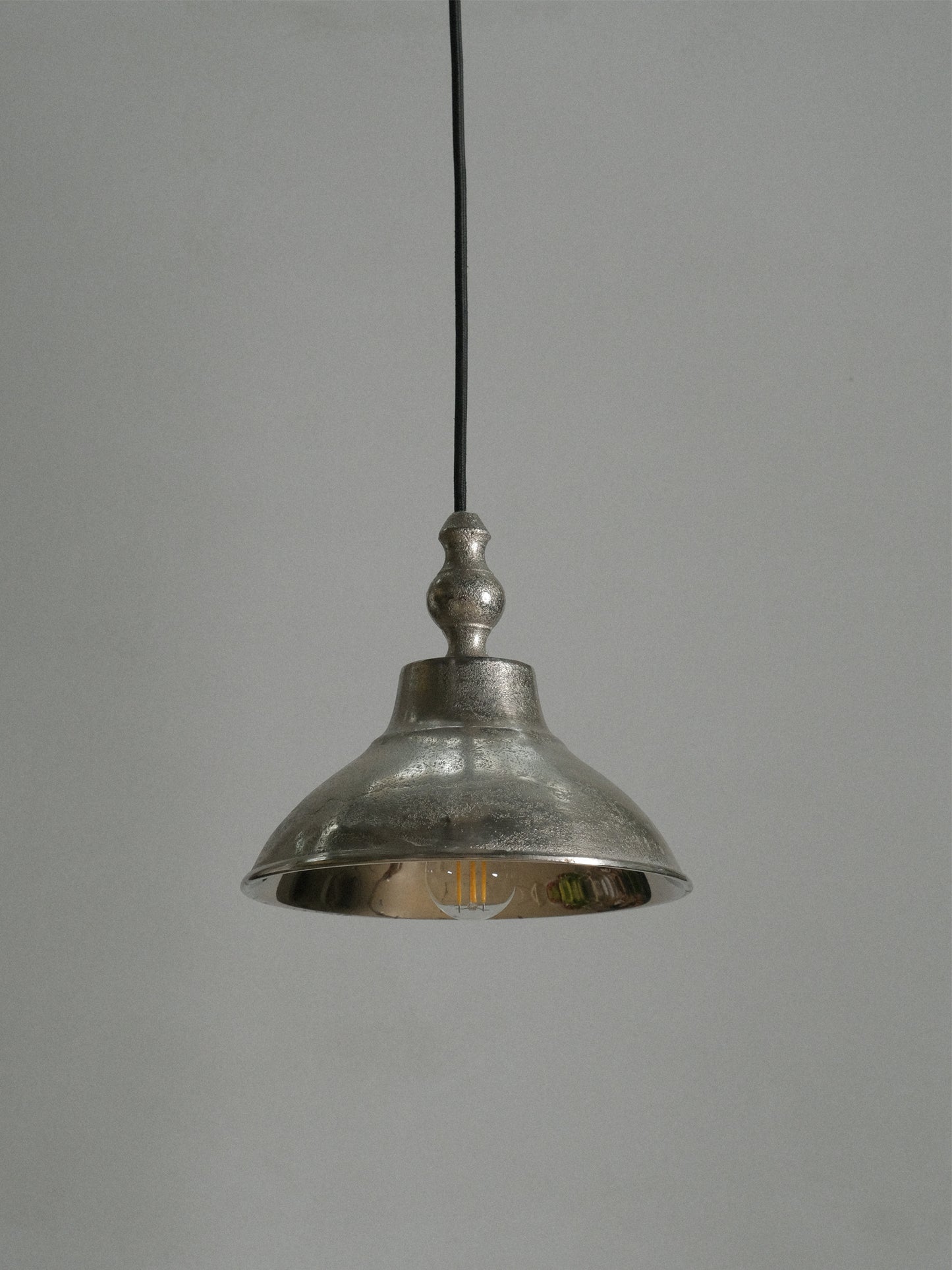 Mediterranean Silver Pendant Light