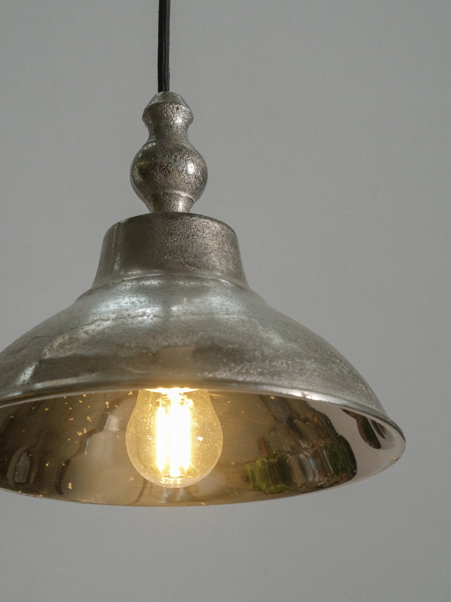 Mediterranean Silver Pendant Light