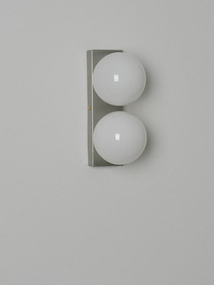 Double Globe Wall Lamp