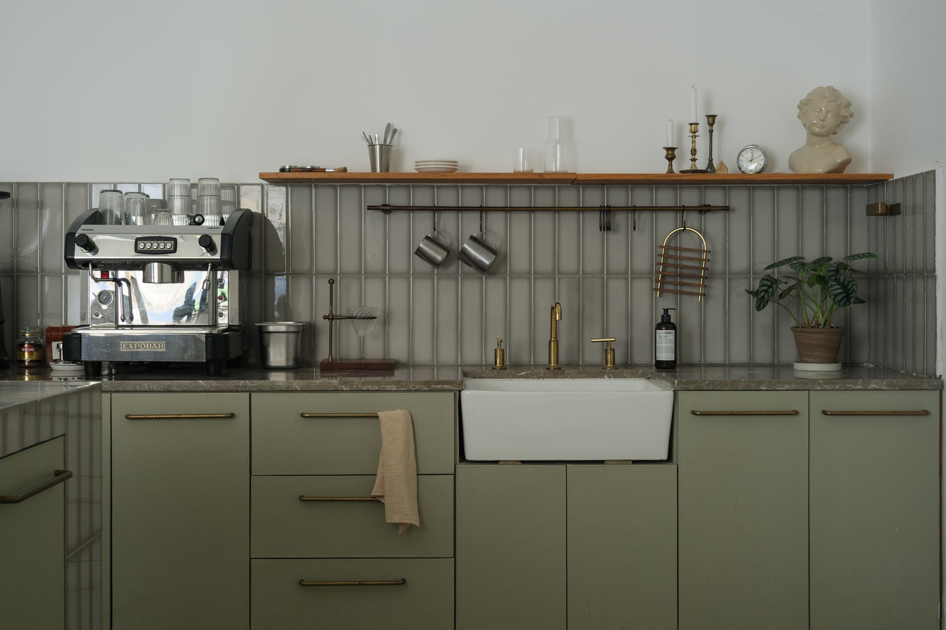 Bronze Kitchen Rail