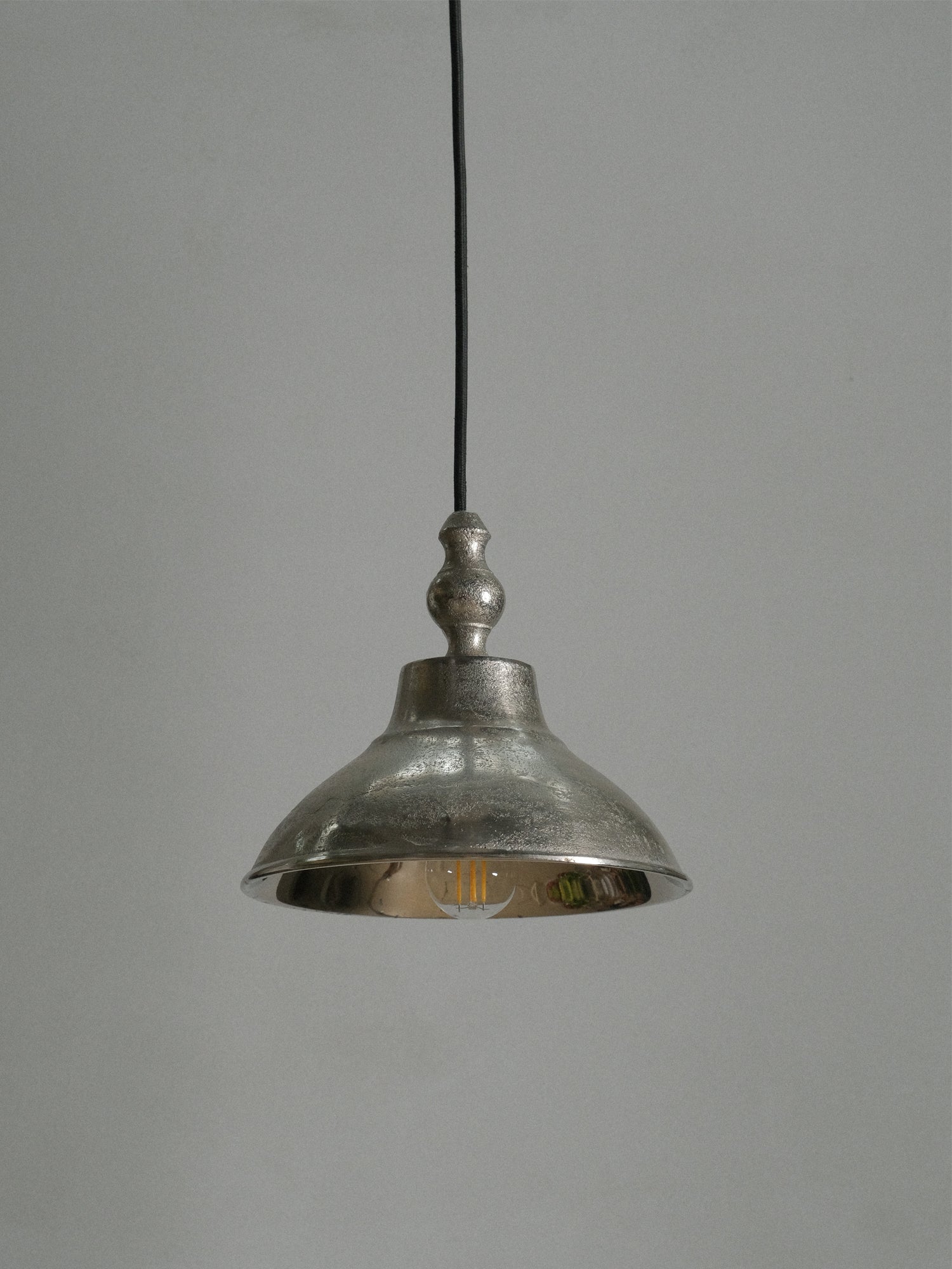 Mediterranean Silver Pendant Light